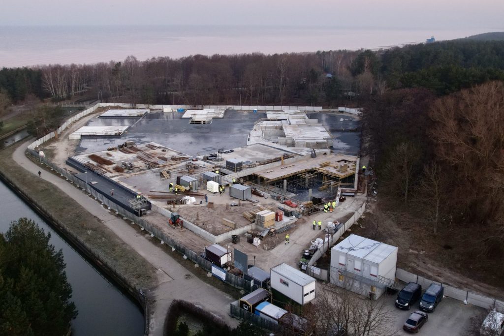 SPA Palanga kompleksas (S. Nėries 44) - Viešbutis, Poilsio kompleksas - statybų nuotraukos