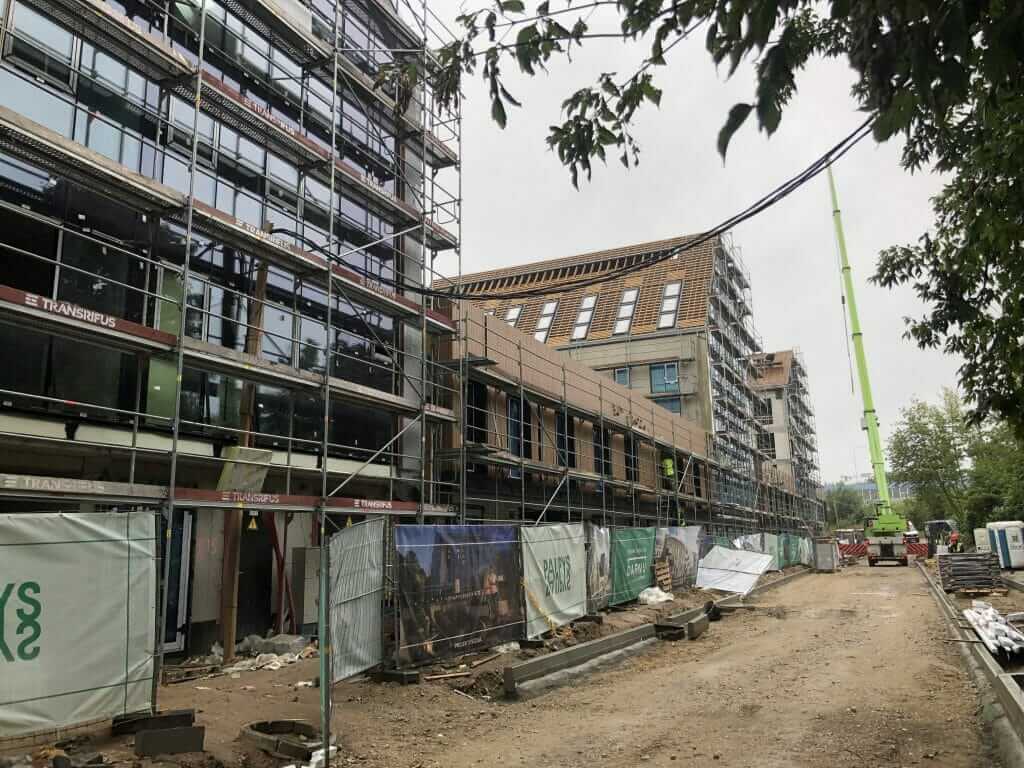 Paupio Darboteka (Paupio g. 50) - Büroohoone - ehituse fotod