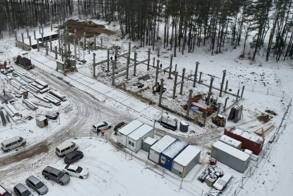 The British School of Vilnius Miškadvario g. (Miškadvario g. 6) - Primary and secondary education - construction photos