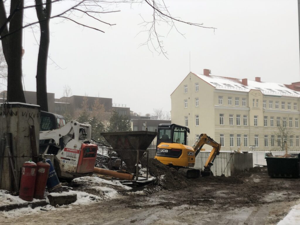 Balstogės universitetas (Aguonų g. 22) - Higher education - construction photos