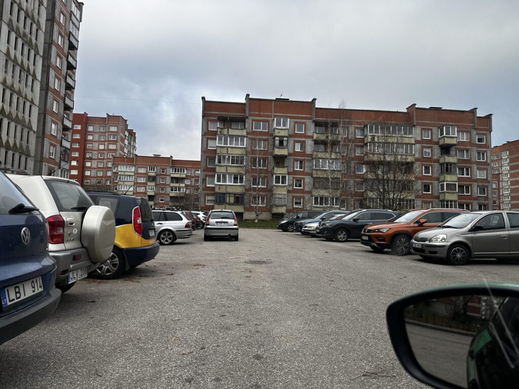 Statybininkų pr., Žardininkų g. kiemų sutvarkymas (Statybininkų pr., Žardininkų g.) - Kelias - statybų nuotraukos