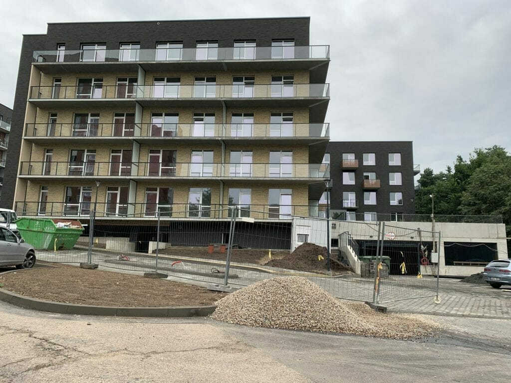 Veikmės Parko namai (Didlaukio g.) - Multi apartment - construction photos