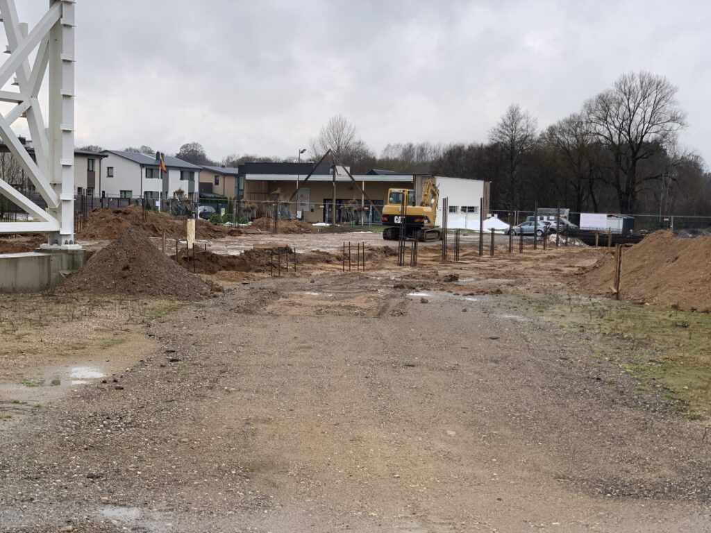 Kauno šv. Jono Pauliaus II bažnyčia (Baltų pr. 44B) - Cultural center - construction photos