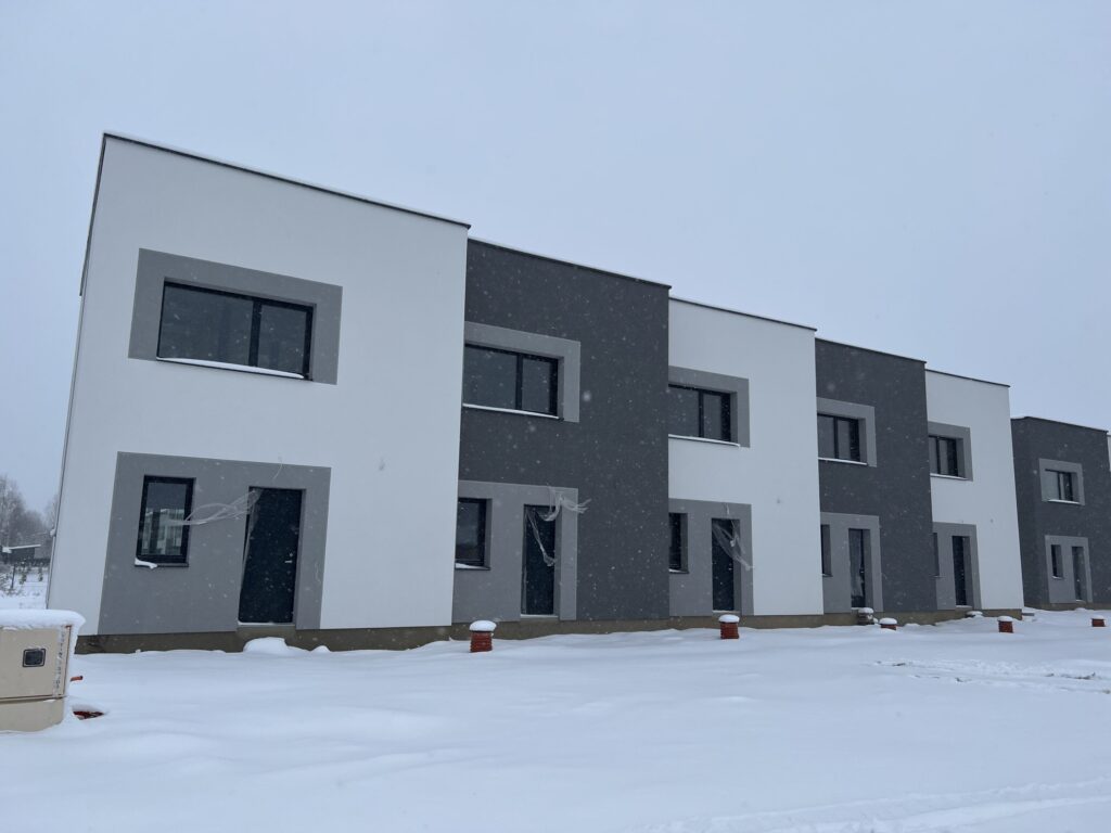 Dituvos kvartalas 5 etapas (Vorupės g. 37, 39) - Row housing - construction photos