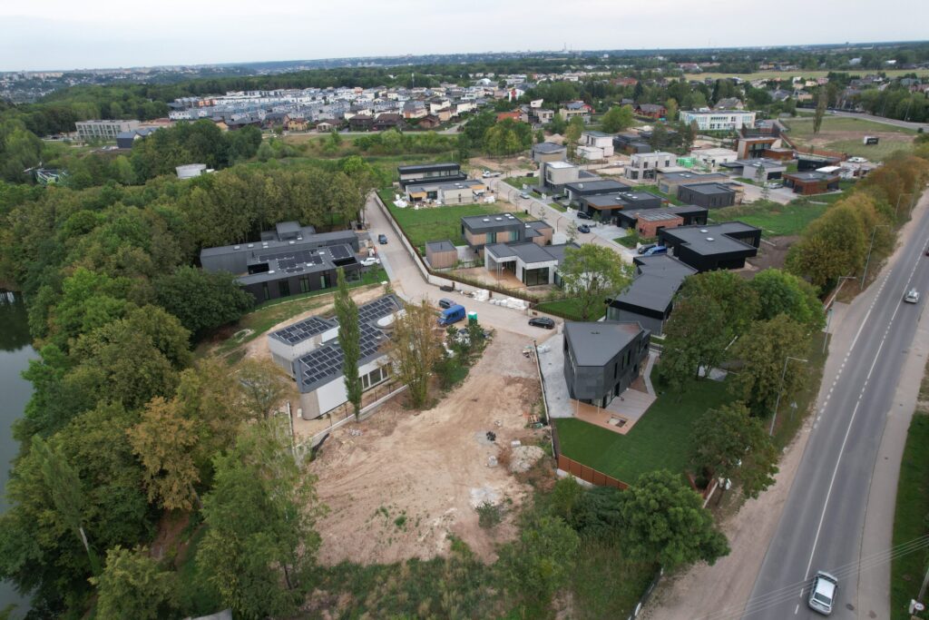 NOA namai (Perkūno al., Pūgos al., Kaitros al., Vandenio al.) - Private house community - construction photos