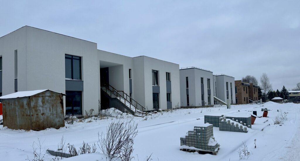 Naujasis Antakalnis Taurijos g. 45, 47, 49, 51, 53, 55 (Taurijos g. 45, 47, 49, 51, 53, 55) - Row housing - construction photos