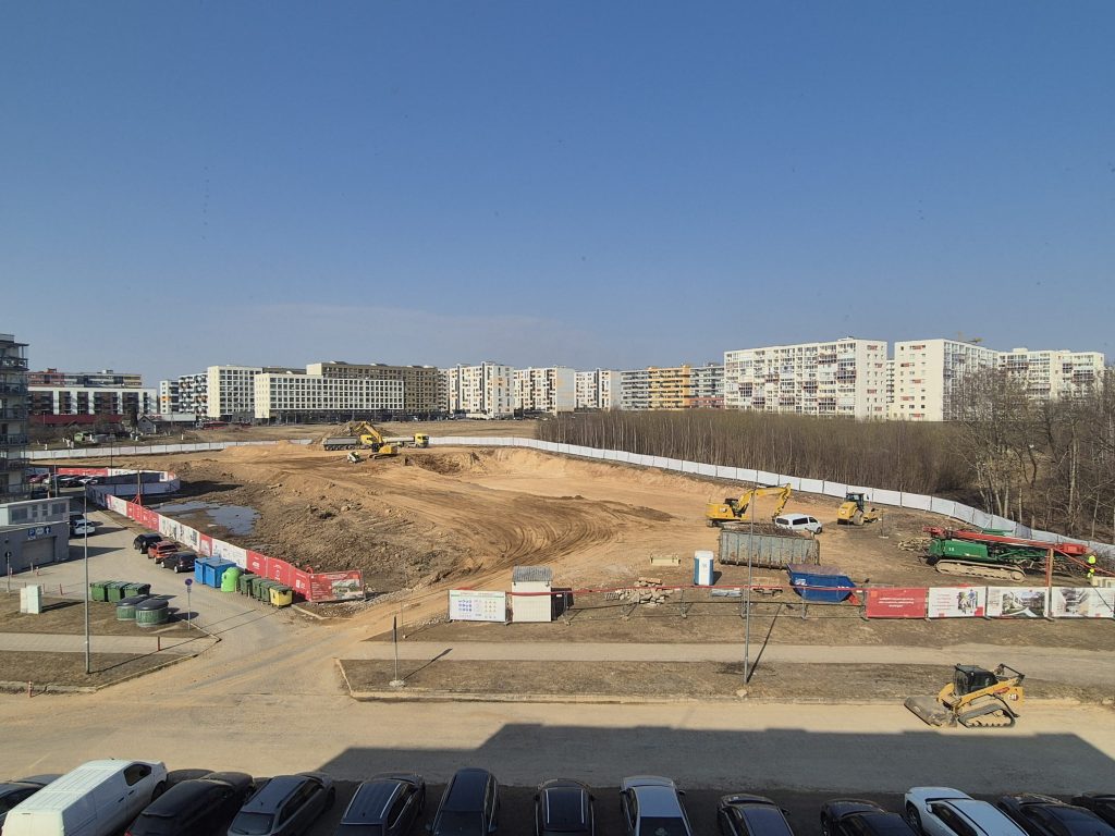 Perkūnkiemio progimnazija (Pavilnionių g. 25) - Pamata vai vidējā izglītība - būvdarbu attēli