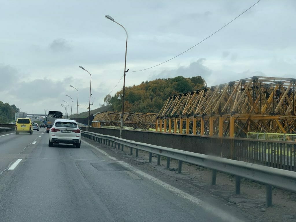 Islandijos pl. Kleboniškio tiltas 1 etapas (Islandijos pl.) - Bridge - construction photos