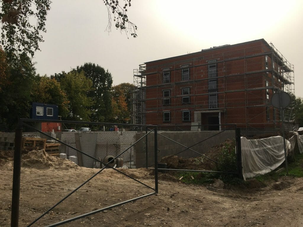 Panoramos trio (Amerikos Lietuvių g. 21) - Multi apartment - construction photos