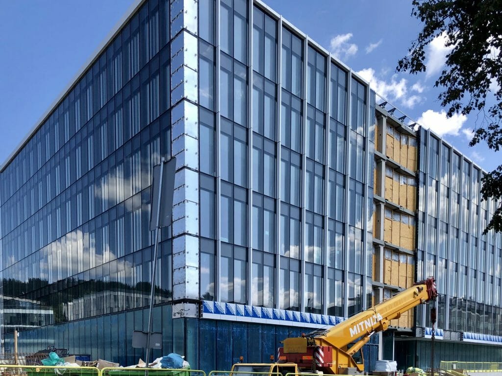 Saltoniškių 7 (S7) 4 etapas (Saltoniškių g. 7C) - Office center - construction photos