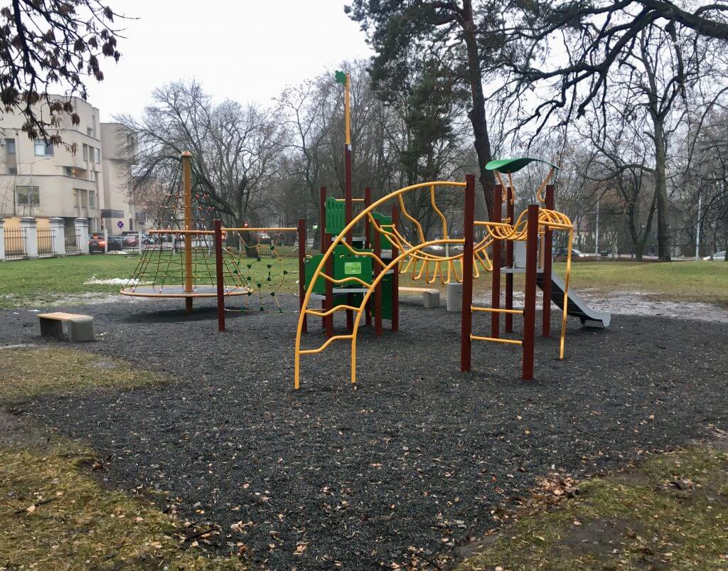 Sapiegų parkas (Antakalnio g. 17) - Parks - būvdarbu attēli