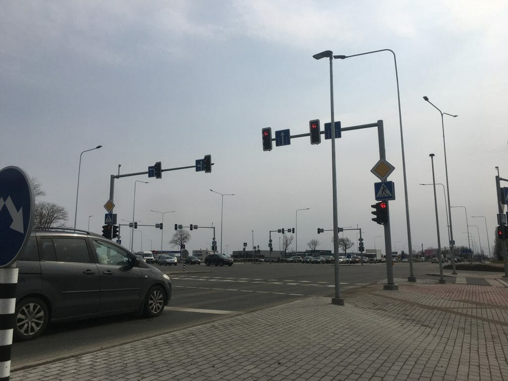 Šilutės pl. žiedinės sankryžos remontas (Šilutės pl.) - Street - construction photos