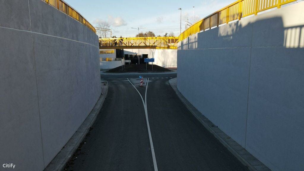 Lentvario geležinkelio pervažos tunelis (Klevų al.) - Street - construction photos