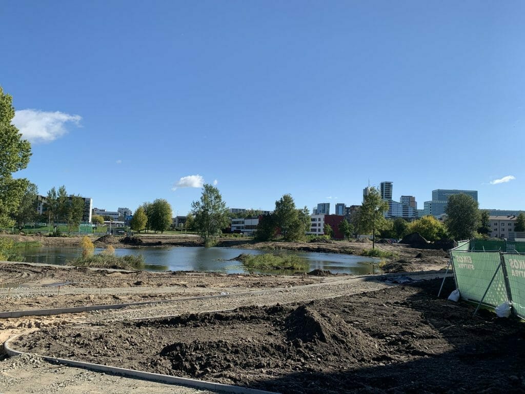 Japoniškas sodas "Taku-Soku-En" (Linkmenų g. 2A) - Park - construction photos