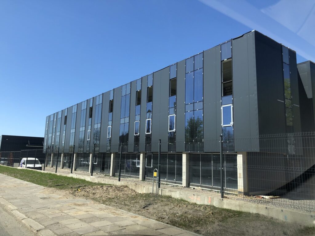 Šilutės pl. 17A (Šilutės pl. 17A) - Office center - construction photos