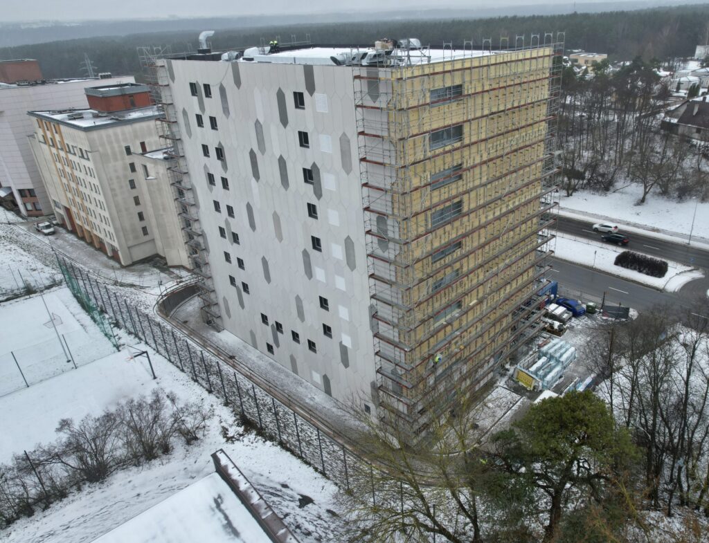 Centrinio archyvo priestatas (O. Milašiaus g. 23) - Administrative - construction photos