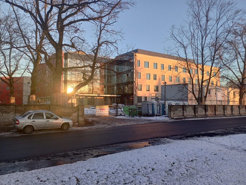 Paula Stradiņa klīniskās universitātes slimnīcas A korpuss II kārta (Pilsoņu iela 13) - Hospital - construction photos