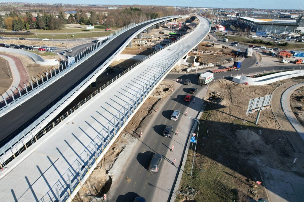Baltijos pr. žiedinė sankryža (Baltijos pr., Šilutės pl.) - Road - construction photos