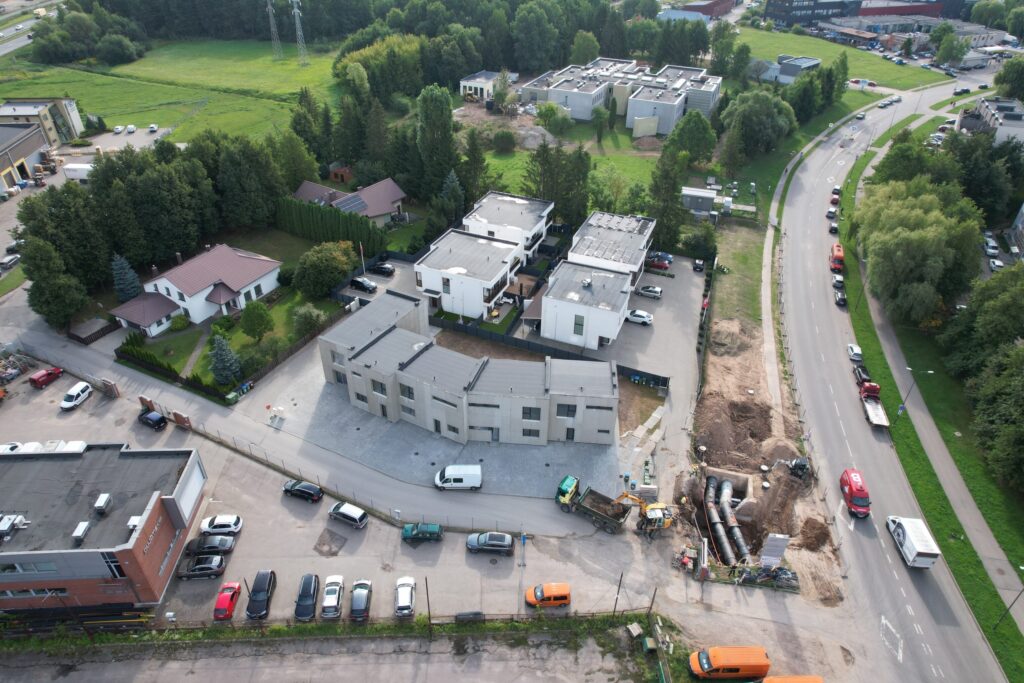 Partizanų g. 81 (Partizanų g. 81) - Row housing - construction photos