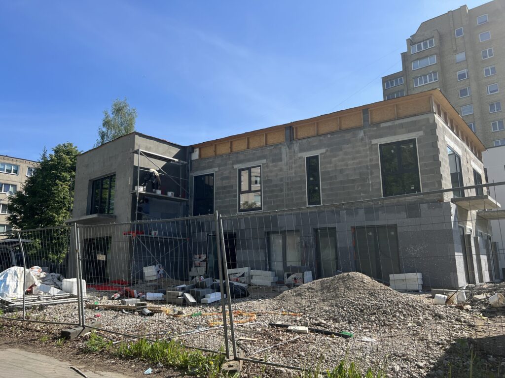 V. Krėvės pr. 121 (V. Krėvės pr. 121) - Clinic - construction photos