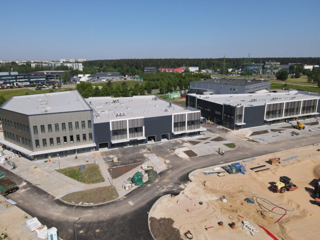 Versum Stock Office - 1. kārta, 1. ēka (Ulbrokas iela 34A) - Birojs / Elastīgu platību - būvdarbu attēli