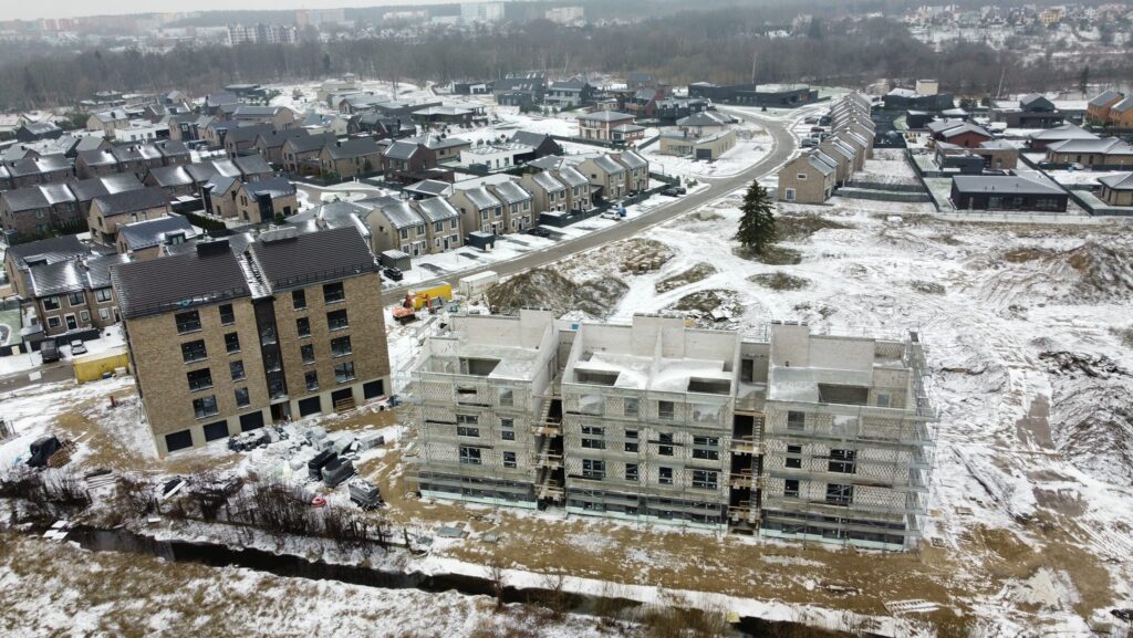 Dvaro slėnis (A2 namas) (Austėjos g. 1A) - Multi apartment - construction photos