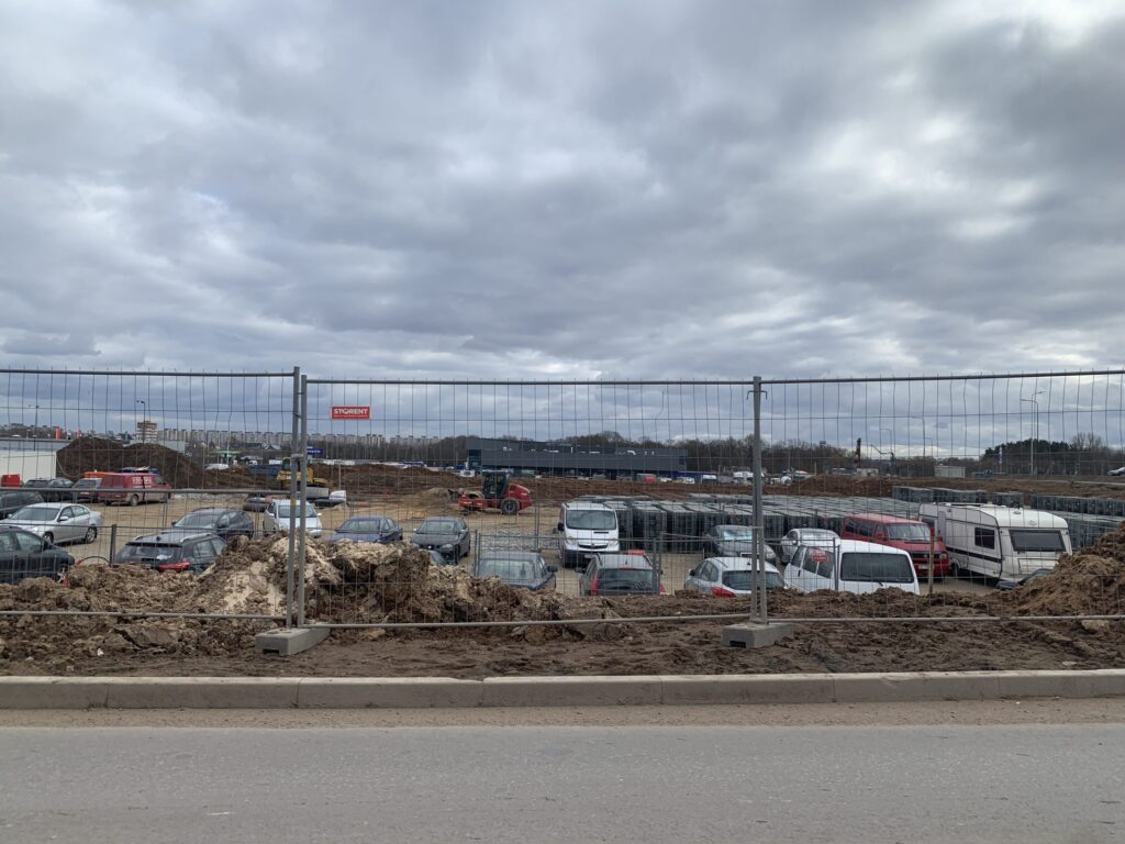 B. Brazdžionio g. 25 (B. Brazdžionio g. 25) - Noliktava / Izplatīšanas centrs - būvdarbu attēli