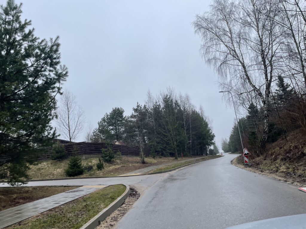 Vandenio g. šaligatvis (Vandenio g.) - Pėsčiųjų takas - statybų nuotraukos