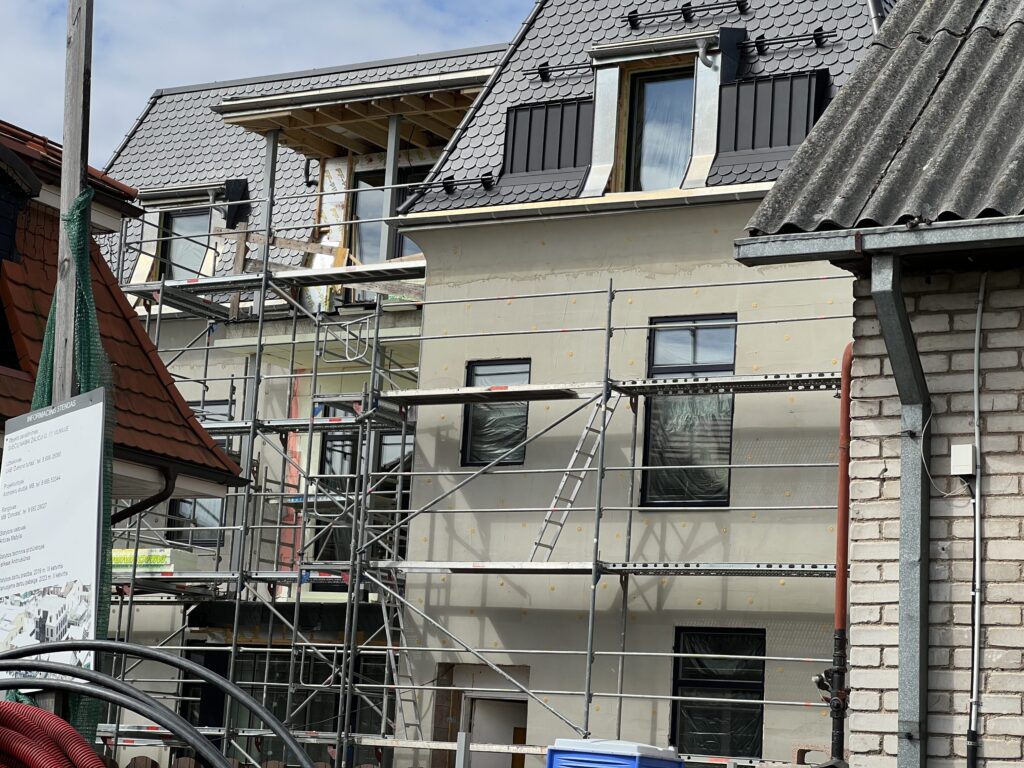 Žalioji g. 17 (Žalioji g. 17) - Hotel, Multi apartment - construction photos