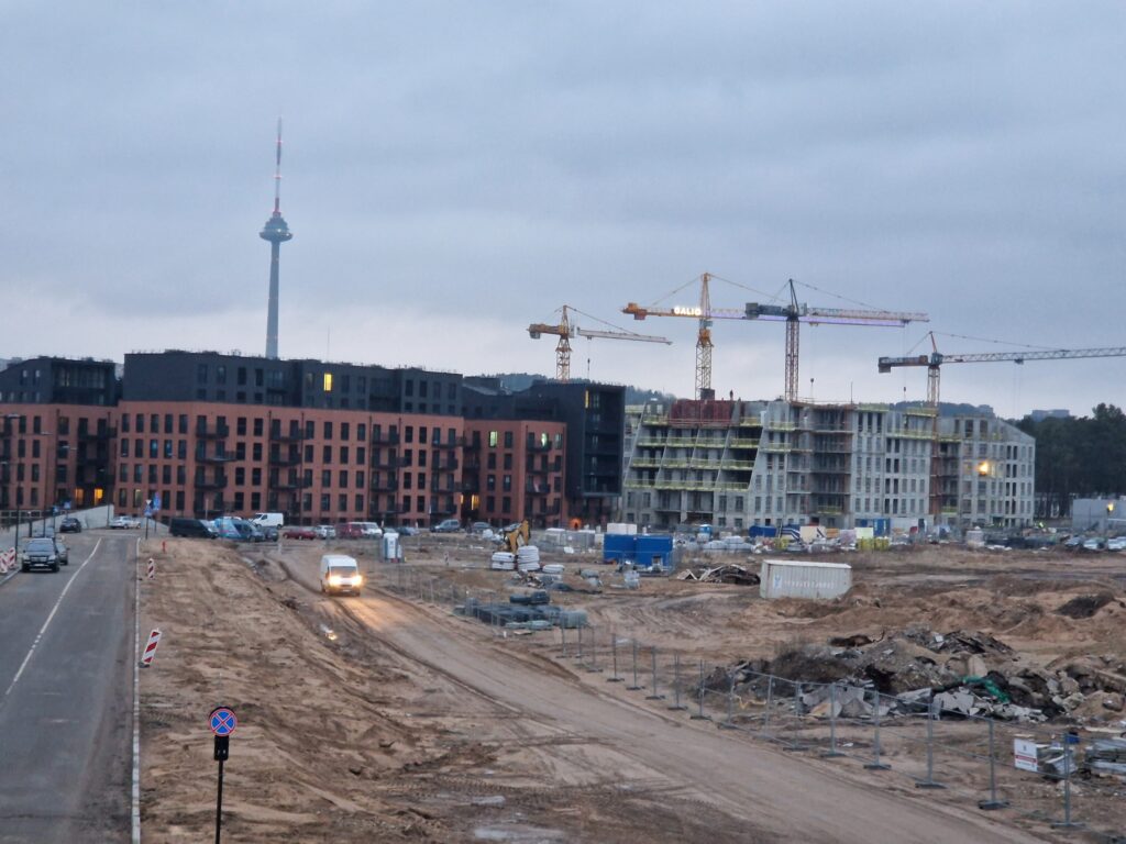 reVINGIS Park Space (Geležinio Vilko g. 2) - Multi apartment - construction photos