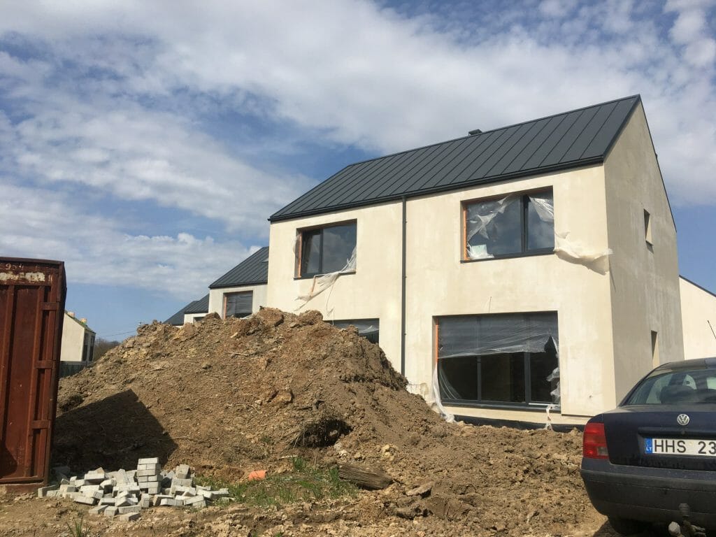 Stirnų namai (Stirnų g. 70) - Private house community - construction photos