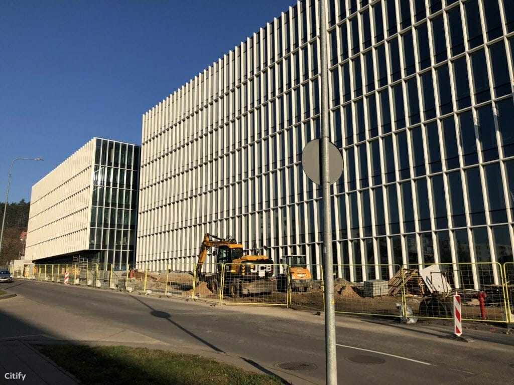 CORE (Ukmergės g. 126) - Office center - construction photos