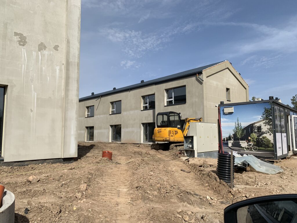 Šilainių miestelis 1 etapas (Alytaus g. 11-67) - Row housing - construction photos