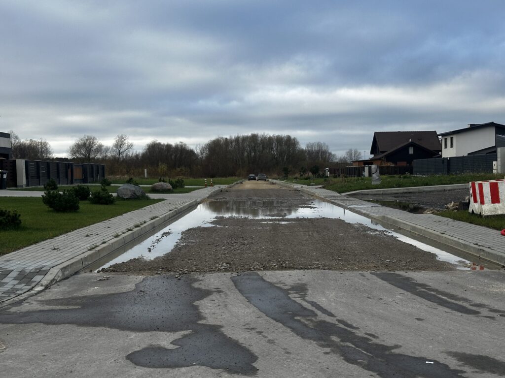 Karlskronos, Irklų, Kurėnų, Jachtų, Škunų, Kapitonų, Jungų gatvių įrengimas (Karlskronos g., Irklų g., Kurėnų g., Jachtų g., Škunų g., Kapitonų g., Jungų g.) - Street - construction photos