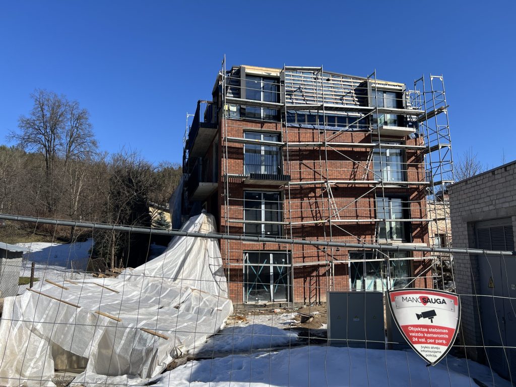 UP home 1 etapas (Želvos g. 3) - Daugiabutis - statybų nuotraukos