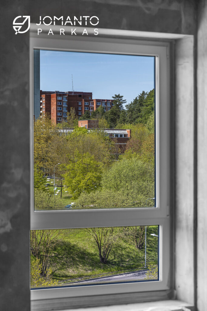 Jomanto parkas 1-2 etapai (Baltupio g. 61A) - Multi apartment - construction photos