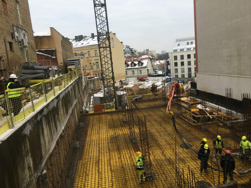 Lietuvos draudimo administracinis B10 (J. Basanavičiaus g. 10) - Multi apartment, Office center - construction photos