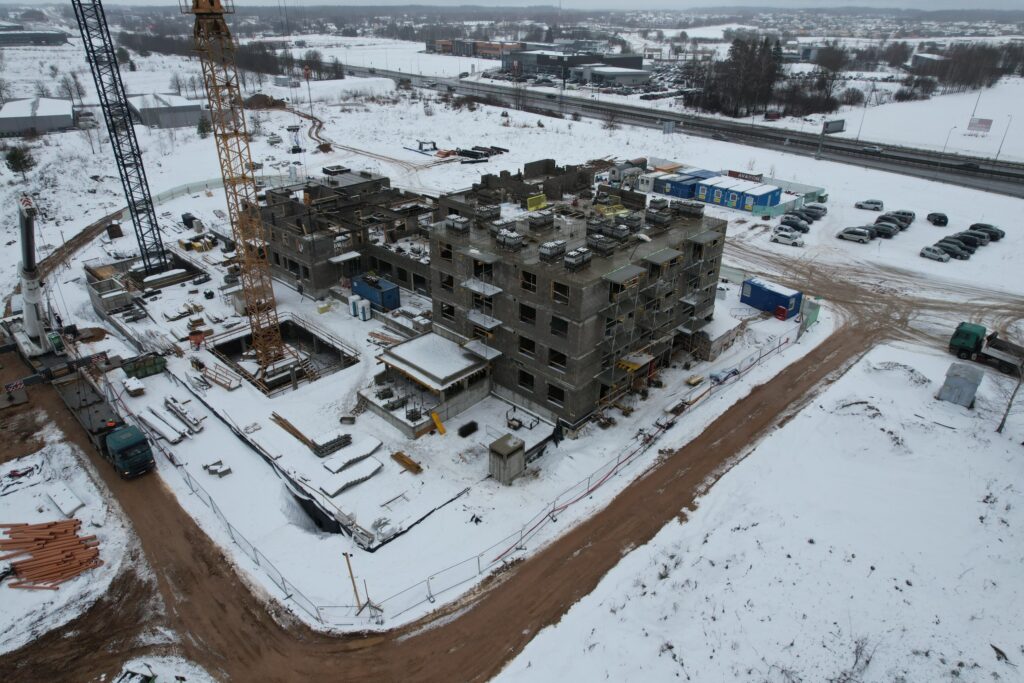 Lake Town 1 etapas (Duisburgo g. 1) - Daugiabutis - statybų nuotraukos