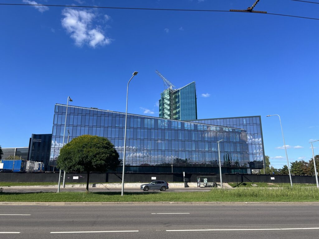 Teltonika Saltoniškių g. (Saltoniškių g. 14) - Office center - construction photos