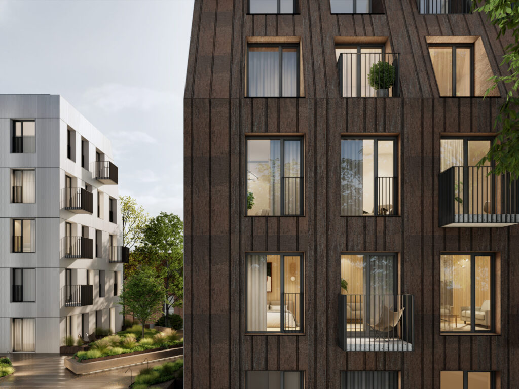 ŠANCAI (A. Juozapavičiaus pr. 17B) - Multi apartment - visualization