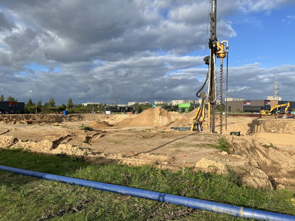 Kvepia mėtom (Mozūriškių g. 2) - Multi apartment - construction photos