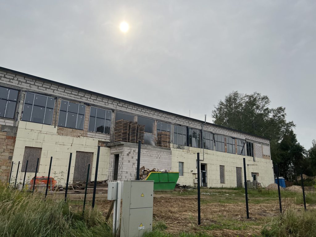 Ievos Labutytės g. 46 (Ievos Labutytės g. 46) - Multi apartment, Office center - construction photos