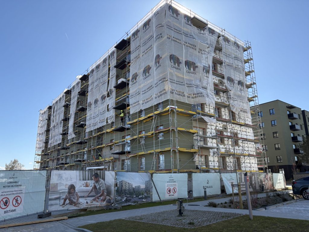 Valterciems – 1. kārta, 2. ēka – Ēvalda Valtera iela 44B (Ēvalda Valtera iela 44B) - Daugiabutis - statybų nuotraukos