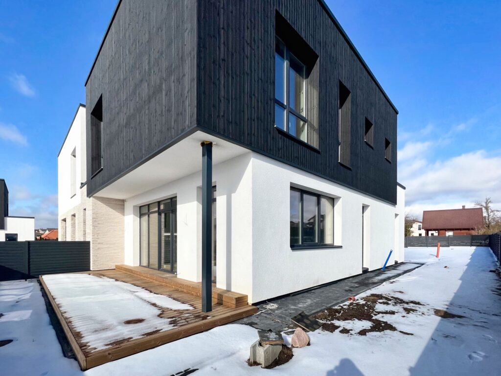 Armėnų namai (Armėnų g. 2, 14, 19 / Savičiūnų g. 3, 5, 7) - Row housing - construction photos