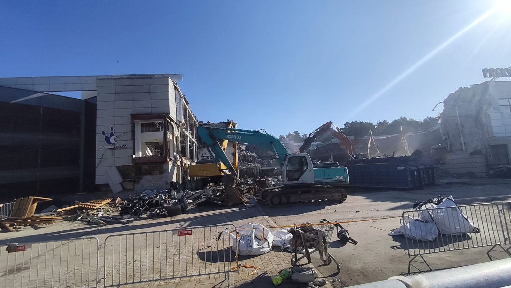 PC Mada rekonstrukcija (Viršuliškių g. 40, 42) - Shopping center - construction photos