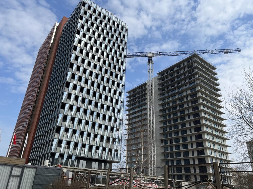 Skylum 2 etapas (Viršilų g. 6) - Multi apartment - construction photos