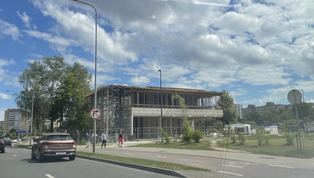 Jammi Žalgirio g. 66 (Žalgirio g. 66) - Food services - construction photos