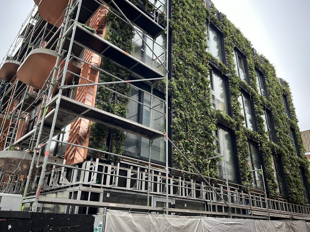 Teatro namai (Žvejų g. 3) - Daugiabutis - statybų nuotraukos