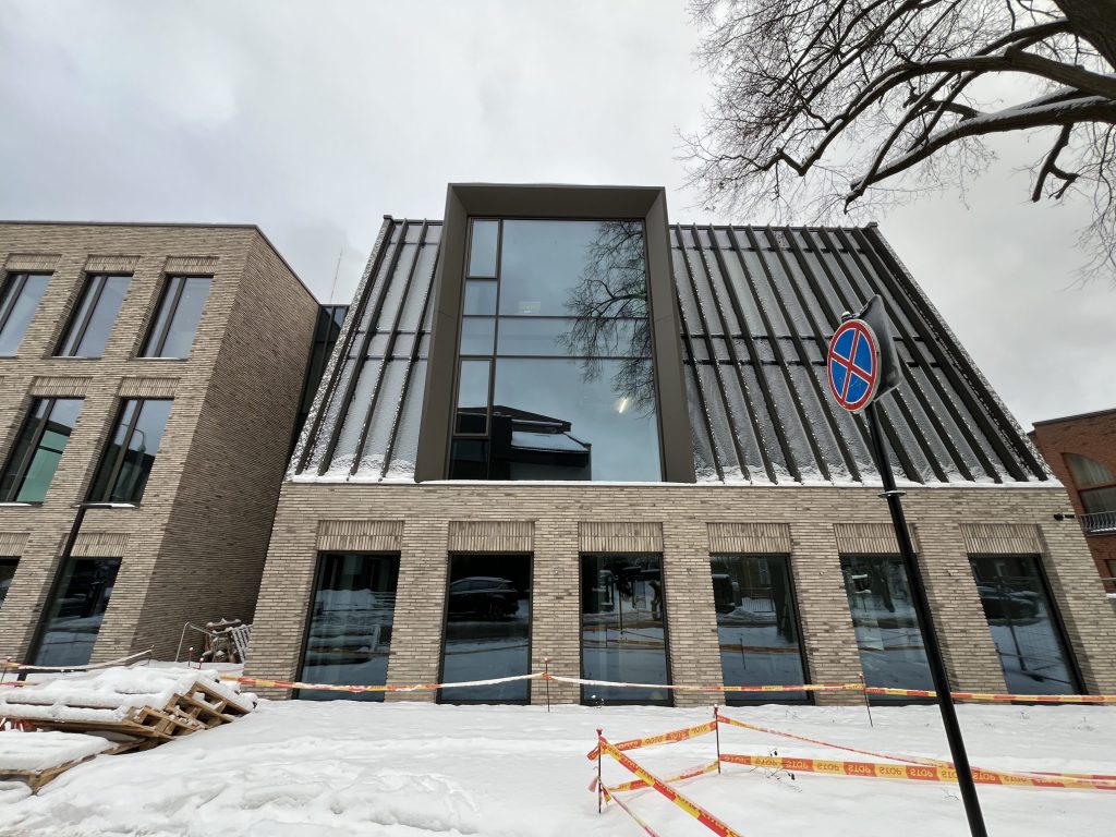 L34 (Lenktoji g. 34) - Office center - construction photos