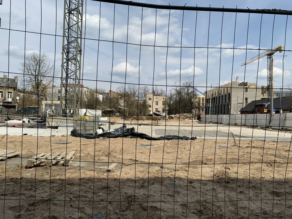 Liveup 2 etapas (Naugarduko g. 62) - Multi apartment - construction photos